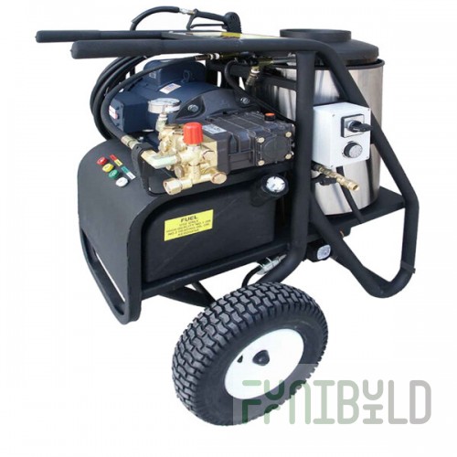 Cam Spray 20005SHDE Portable Electric Hot Water Pressure Washer with 50' Hose - 2000 PSI; 3.0 GPM