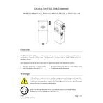 Dema 61.22.3BAG.2 4 GPM Chemical Pump Proportioner with Air Gap for SuperSink, ProFill, Dilution at Hand, and Fusion Dispensers