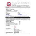 Arm & Hammer® Power Sheets Fresh Breeze Liquidless Laundry Detergent Sheets - 360/Case