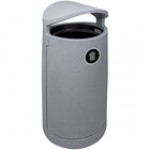 Busch Systems Euro 104421 36 Gallon LDPE Decorative Waste Receptacle Busch Systems Euro 104421 36 Gallon LDPE Decorative Waste Receptacle