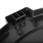 Carlisle 84105603 Bronco 55 Gallon Black Flat Round Trash Can Lid Carlisle 84105603 Bronco 55 Gallon Black Flat Round Trash Can Lid
