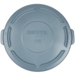 Rubbermaid® FG263100GRAY BRUTE 32 Gallon Gray Round Trash Can Lid