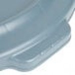 Rubbermaid® FG263100GRAY BRUTE 32 Gallon Gray Round Trash Can Lid