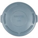 Rubbermaid® FG263100GRAY BRUTE 32 Gallon Gray Round Trash Can Lid