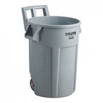 Rubbermaid® FG263100GRAY BRUTE 32 Gallon Gray Round Trash Can Lid