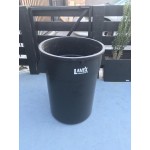 Lavex 20 Gallon Gray Round Commercial Trash Can / Ingredient Bin Lavex 20 Gallon Gray Round Commercial Trash Can / Ingredient Bin