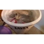 Lavex 20 Gallon Gray Round Commercial Trash Can / Ingredient Bin Lavex 20 Gallon Gray Round Commercial Trash Can / Ingredient Bin