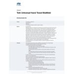Tork Universal Natural Kraft Multi-Fold Paper Towel H2 - 4,000/Case