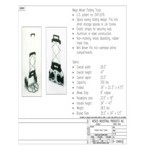 Wesco Industrial Products Mega Mover 550 lb. Aluminum Folding Hand Truck 220650