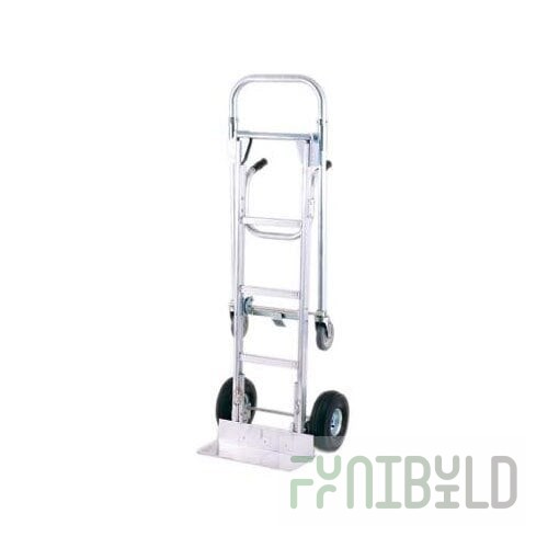 Harper 850 lb. Continuous Handle Mega Truck Senior Aluminum Hand Truck / Platform Truck with 10