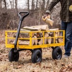 Gorilla GOR-1201B-2 1,200 lb. Heavy-Duty Steel Utility Cart Gorilla GOR-1201B-2 1,200 lb. Heavy-Duty Steel Utility Cart