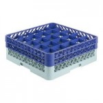 Noble Warewashing 36-Compartment Gray Full-Size Glass Rack with 4 Green Extenders Noble Warewashing 36-Compartment Gray Full-Size Glass Rack with 4 Green Extenders