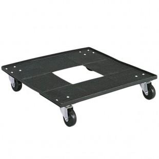 Safco 4188 Black Stacking Chair Cart