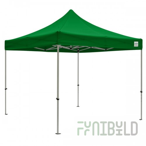 Caravan Canopy 21003305041 Displayshade 10' x 10' Green Light-Duty Commercial Grade Instant Canopy Deluxe Kit