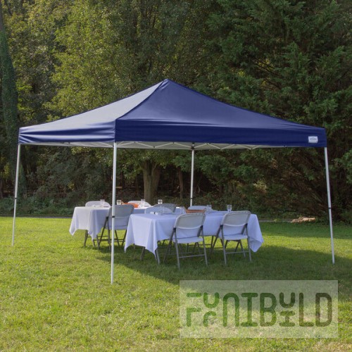 Caravan Canopy 21208100060 M-Series Pro 2 12' x 12' Navy Straight Leg Instant Canopy