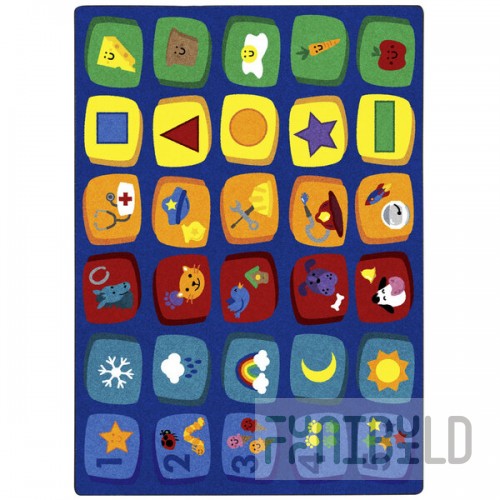 Joy Carpets Kid Essentials Discovery Blocks 10' 9