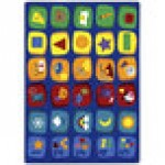 Joy Carpets Kid Essentials Discovery Blocks 10' 9 Joy Carpets Kid Essentials Discovery Blocks 10' 9