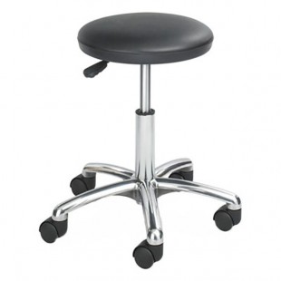Safco 3434BL Black Vinyl Lab Stool Safco 3434BL Black Vinyl Lab Stool