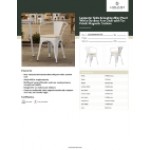 Lancaster Table & Seating Alloy Pearl White Outdoor Arm Chair with Tan Fabric Magnetic Cushion