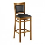 Lancaster Table & Seating Sofia Vintage Finish Wood Chair with Vintage Wood Seat