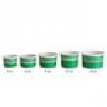 Choice 12 oz. Green Paper Frozen Yogurt / Food Cup - 1,000/Case