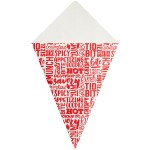 Carnival King 20 oz. Square Savory Printed Cardboard Fry Cone - 500/Case