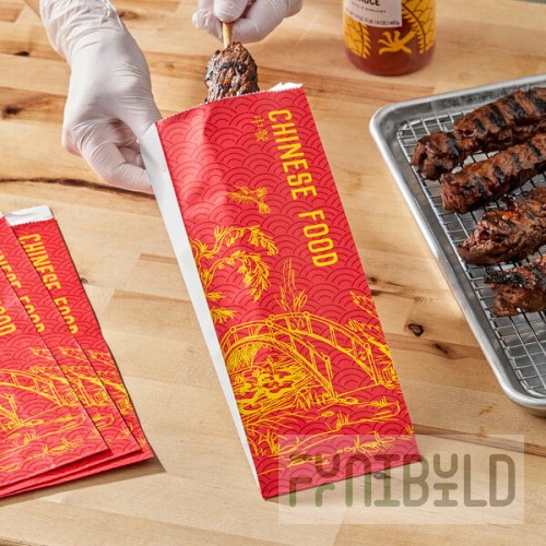 Emperor's Select Chinese Pint Size Insulated Foil Bag - 1,000/Case