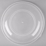Fineline ReForm 80 oz. Black Tall Microwavable Plastic Catering Bowl - 25/Case