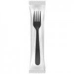 Fineline ReForm 80 oz. Black Tall Microwavable Plastic Catering Bowl - 25/Case