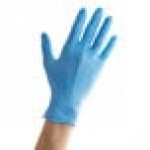 Showa Blue Biodegradable Nitrile 2.5 Mil Powder-Free Gloves - Large - 200/Box