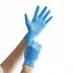 Showa Blue Biodegradable Nitrile 2.5 Mil Powder-Free Gloves - Large - 200/Box