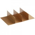 Choice White Microwavable Folded Paper #3 Take-Out Customizable Container 7 3/4