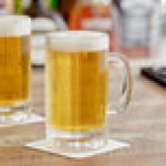 Acopa 14 oz. Paneled Beer Mug - Sample Acopa 14 oz. Paneled Beer Mug - Sample