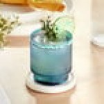Acopa Lore 10 oz. Blue Rocks / Old Fashioned Glass - Sample
