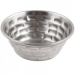 TableCraft GTSS33 Brickhouse 9 oz. Round Stainless Steel Serving Pail TableCraft GTSS33 Brickhouse 9 oz. Round Stainless Steel Serving Pail