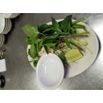 Acopa 5 oz. Bright White Rolled Edge Stoneware Fruit Bowl / Monkey Dish - 36/Case Acopa 5 oz. Bright White Rolled Edge Stoneware Fruit Bowl / Monkey Dish - 36/Case