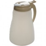 Vollrath 4864-18 Dripcut® 64 oz. Polyethylene Server with Almond Top Vollrath 4864-18 Dripcut® 64 oz. Polyethylene Server with Almond Top