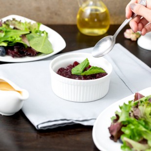 10 Strawberry Street WTR-45SUF Whittier 10 oz. White Porcelain Fluted Ramekin - 48/Case 10 Strawberry Street WTR-45SUF Whittier 10 oz. White Porcelain Fluted Ramekin - 48/Case