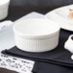 10 Strawberry Street WTR-45SUF Whittier 10 oz. White Porcelain Fluted Ramekin - 48/Case 10 Strawberry Street WTR-45SUF Whittier 10 oz. White Porcelain Fluted Ramekin - 48/Case