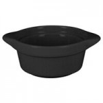 RAK Porcelain Chef's Fusion 10.2 oz. Volcano Porcelain Ramekin with Grooves - 12/Case