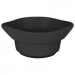 RAK Porcelain Chef's Fusion 10.2 oz. Volcano Porcelain Ramekin with Grooves - 12/Case