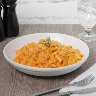 Libbey 951250253 Flint 41 oz. Ivory (American White) Porcelain Shallow Pasta Bowl - 12/Case Libbey 951250253 Flint 41 oz. Ivory (American White) Porcelain Shallow Pasta Bowl - 12/Case