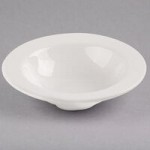 Libbey 951250253 Flint 41 oz. Ivory (American White) Porcelain Shallow Pasta Bowl - 12/Case Libbey 951250253 Flint 41 oz. Ivory (American White) Porcelain Shallow Pasta Bowl - 12/Case