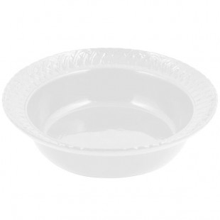Bon Chef 2307 2.5 Qt. White Sandstone Finish Cast Aluminum Trellis Bowl Bon Chef 2307 2.5 Qt. White Sandstone Finish Cast Aluminum Trellis Bowl