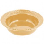 Bon Chef 2307 2.5 Qt. White Sandstone Finish Cast Aluminum Trellis Bowl