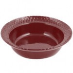 Bon Chef 2307 2.5 Qt. White Sandstone Finish Cast Aluminum Trellis Bowl