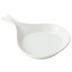 Bon Chef 2307 2.5 Qt. White Sandstone Finish Cast Aluminum Trellis Bowl