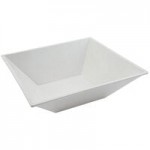 Bon Chef 2307 2.5 Qt. White Sandstone Finish Cast Aluminum Trellis Bowl