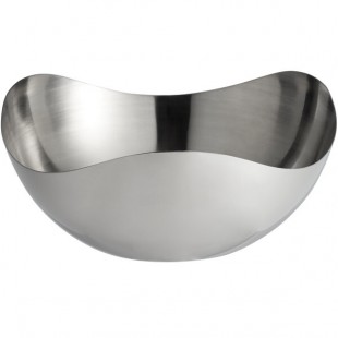 Libbey TTB-6 35 oz. Brushed Metal Tri-Tip Bowl Libbey TTB-6 35 oz. Brushed Metal Tri-Tip Bowl