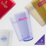 GET 6612-1-A 12 oz. Amber Customizable SAN Plastic Pebbled Tumbler - 72/Case GET 6612-1-A 12 oz. Amber Customizable SAN Plastic Pebbled Tumbler - 72/Case